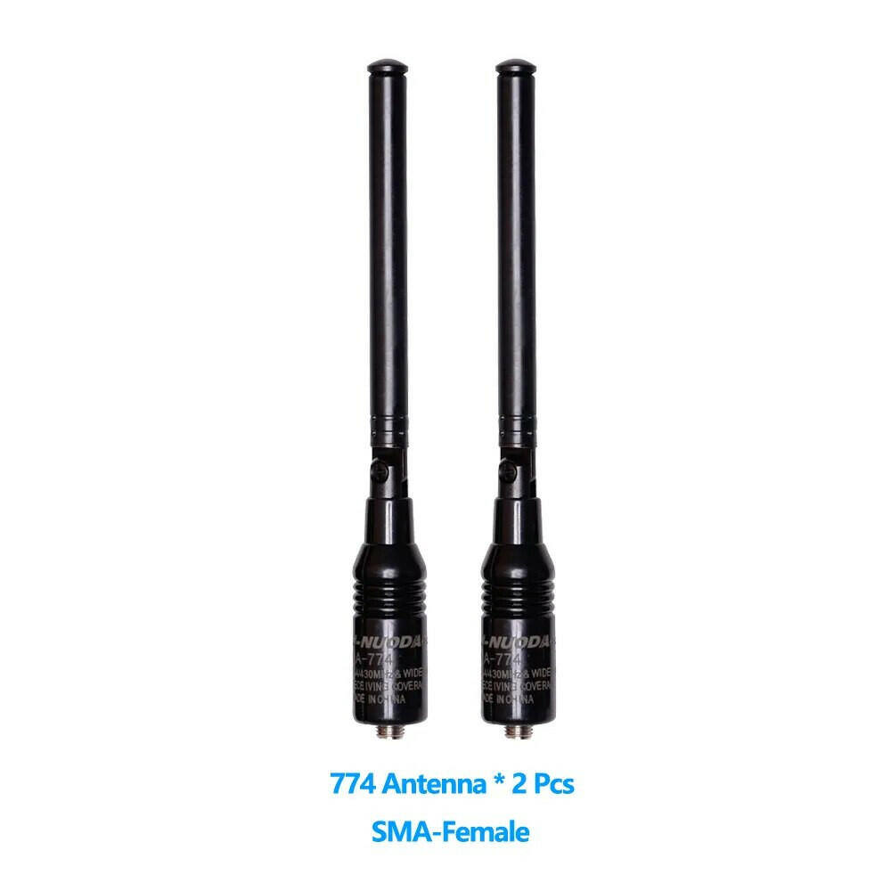 Quansheng UV-K5 Walkie Talkie Telescope Antenna NA-774 SMA-F UHF VHF 144Mhz 430Mhz Two Way Raido Talki Walki For BAOFENG UV-5R-WAYBIKER