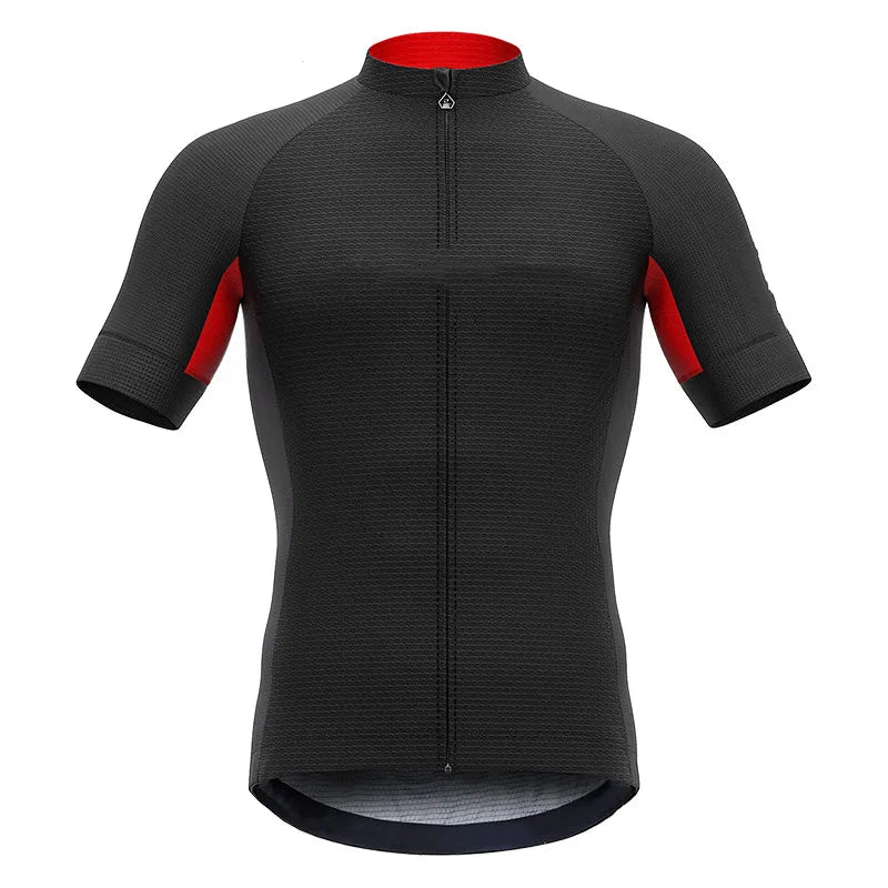 2023 Pro Team Summer Men Cycling Jersey Clothes Bicycle BIke Downhill Breathable Quick Dry Reflective Shirt Short Sleeve-WAYBIKER