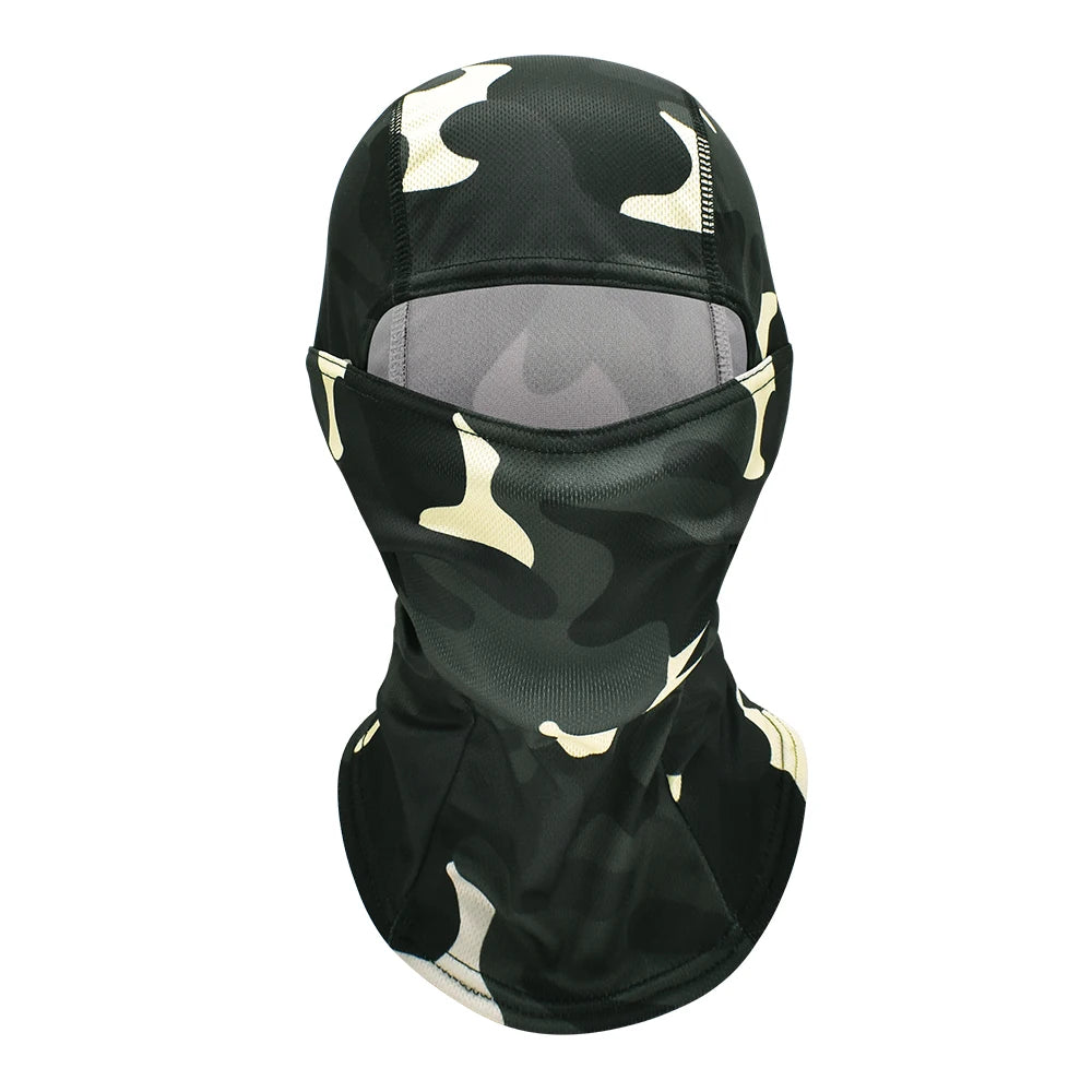 WOSAWE Tactical Balaclava Hiking Face Mask Sun Protection Bandana Cooling Neck Gaiter Motorcycle Cycling Helmet Hood Scarves