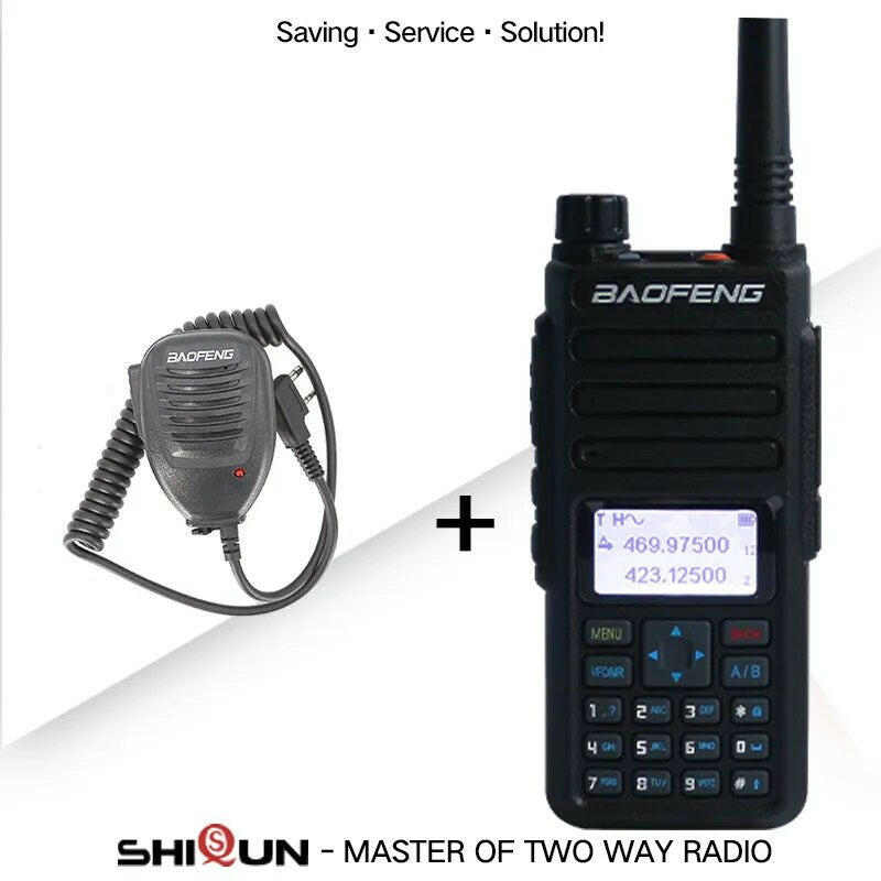 Baofeng DR-1801UV Long Range Dual Band DMR Digital/Analog Walkie Talkie Tier I Tier II Dual Time Slot Upgrade DM-1801 Ham Radios-WAYBIKER