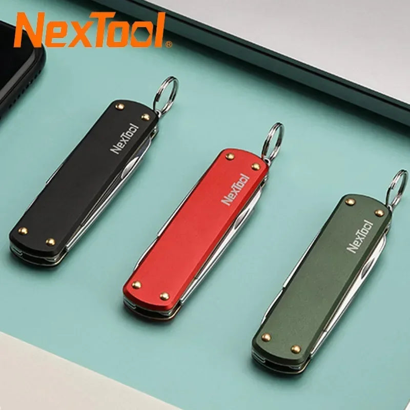 Xiaomi NexTool Mini Knife Multitool Folding Scissors Screwdriver Pocket Knife Portable Outdoor Cutter Multipurpose Repair Tools