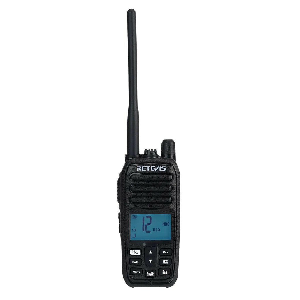 Retevis RM21 VHF Marine Walkie Talkie IP67 Waterproof Two-way Radio Station Handheld Walkie-talkie Professional Noise Reduction-WAYBIKER