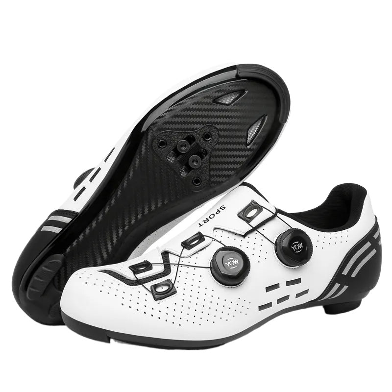 2023 Cycling Sneaker Mtb with Cleats Men Carbon Sports Speed Bike Shoes Women Mountain Racing Flat SPD Road Cycling Footwear-WAYBIKER