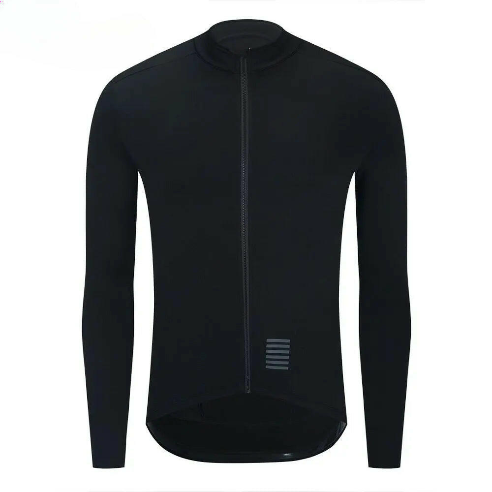 YKYWBIKE WINTER JACKET Thermal Fleece Men Cycling jacket Long Sleeve Cycling Bike Clothing black 사이클링 겨울 재킷