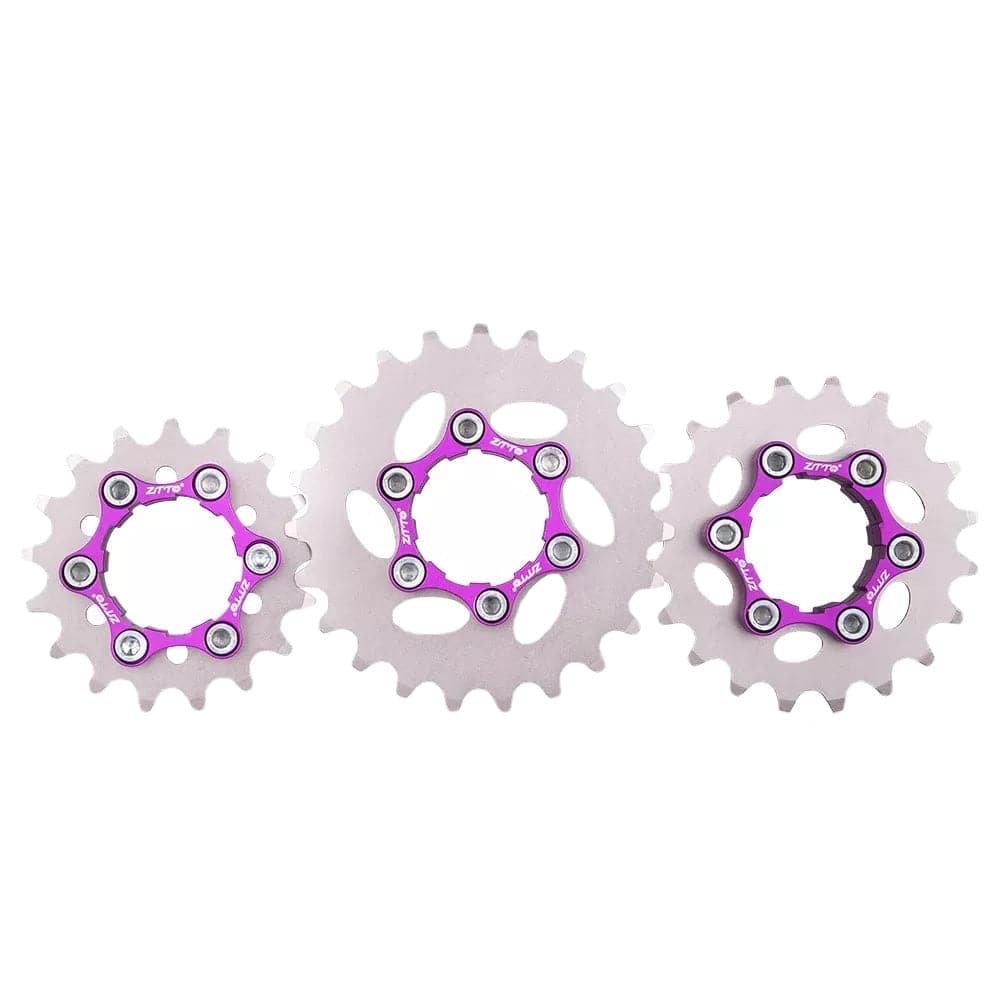 ZTTO MTB Single Speed Cassette One Speed Cog 1Speed Gear Fixed 16T 17T 18T 19T 20T 21T 22T 23T HG Freewheel K7 Bicycle Sprocket