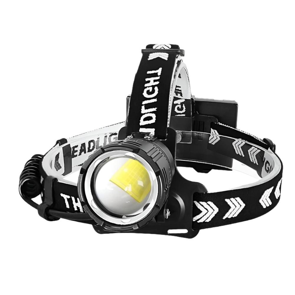 XHP360 High-Power LED Headlight High-Brightness USB Rechargeable Zoom IPX4 Waterproof Headlamp Camping Outdoor Work Head Lantern