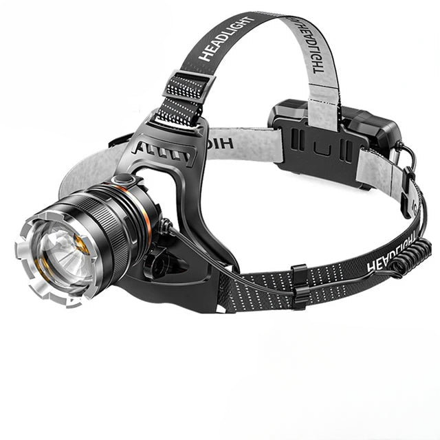 XHP50 Headlamp With Sensor Waterproof Head Light USB Rechargeable LED Zoom Lantern Fishing Searching Camping Head Flashlight