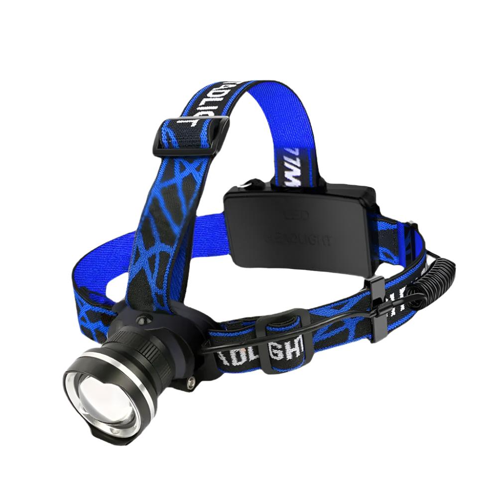 XML T6 LED aluminum alloy Headlamp 4-Mode Zoom Powerful Headlight Rechargeable 18650 Waterproof Head Flash Torch Camping Hunting