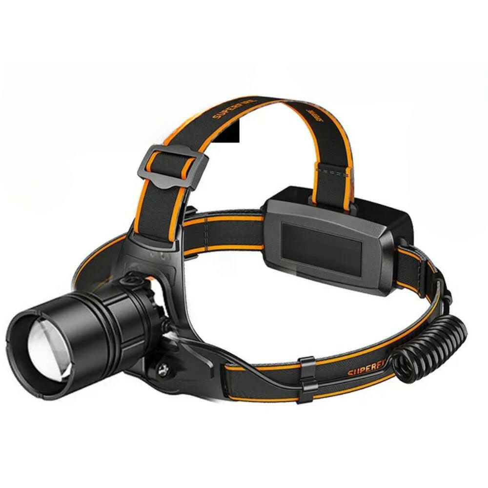 SUPERFIRE HL71/HL08 Portable LED Zoomable Headlamp Super Bright Camping Fishing Hiking Headlight Rechargeable Head Flashlight-WAYBIKER