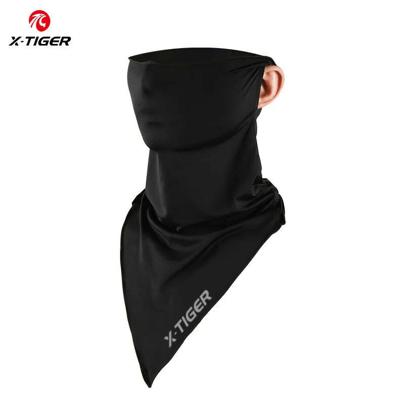 X-TIGER Face Mask Ice Fabric Sport Headband Summer Running Motorcycle Fishing Cycling Equipments Sun Protection Bicycle Bandana