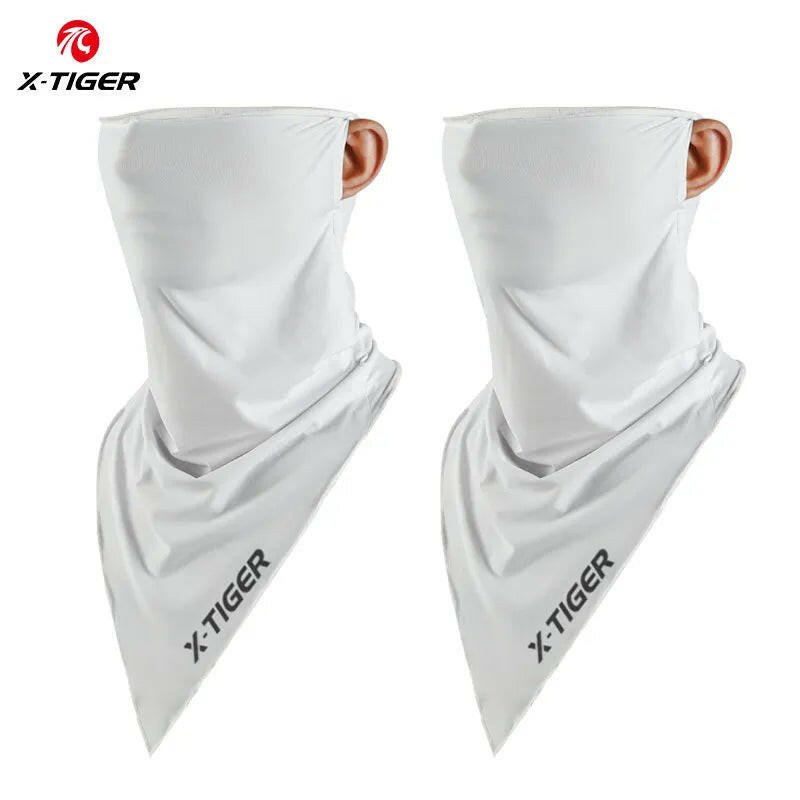 X-TIGER Face Mask Ice Fabric Sport Headband Summer Running Motorcycle Fishing Cycling Equipments Sun Protection Bicycle Bandana