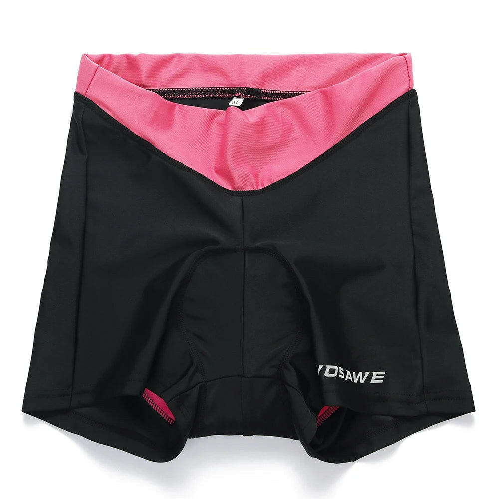 WOSAWE Women Ultra Shorts Breathable Cycling Shorts Gel Pad Shockproof Bicycle Underpant MTB Road Bike Underwear Female Shorts