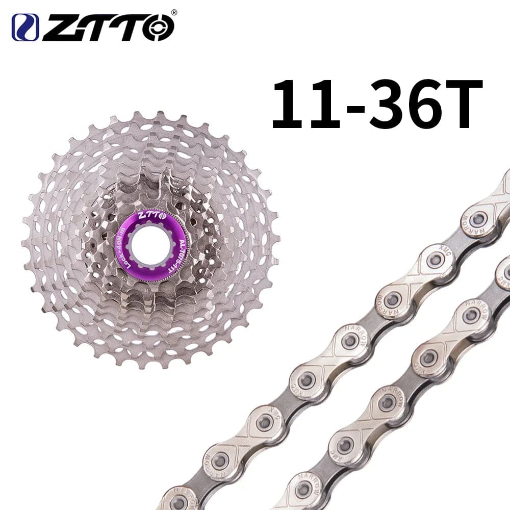 ZTTO Road Bike 11 Speed Cassette 11-28T Gravel Bicycle 11-36T 11Speed 34T UltraLight K7 11V SLR 11s 32T CNC Freewheel