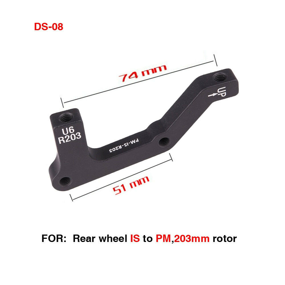 ZTTO Disc Brake Mount Adapter MTB Ultralight Bracket IS PM A B to PM A Bicycle Disc Brake Adaptor for 140 160 180 203mm rotor-WAYBIKER