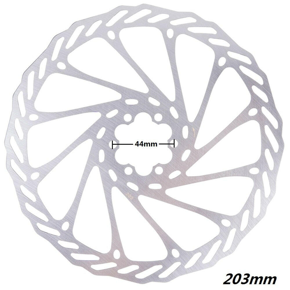 ZTTO 120mm/140mm/160mm/180mm/203mm 6 Inches Stainless Steel Bicycle Rotor Disc For Mountain Road Cruiser Bike Brake parts-WAYBIKER