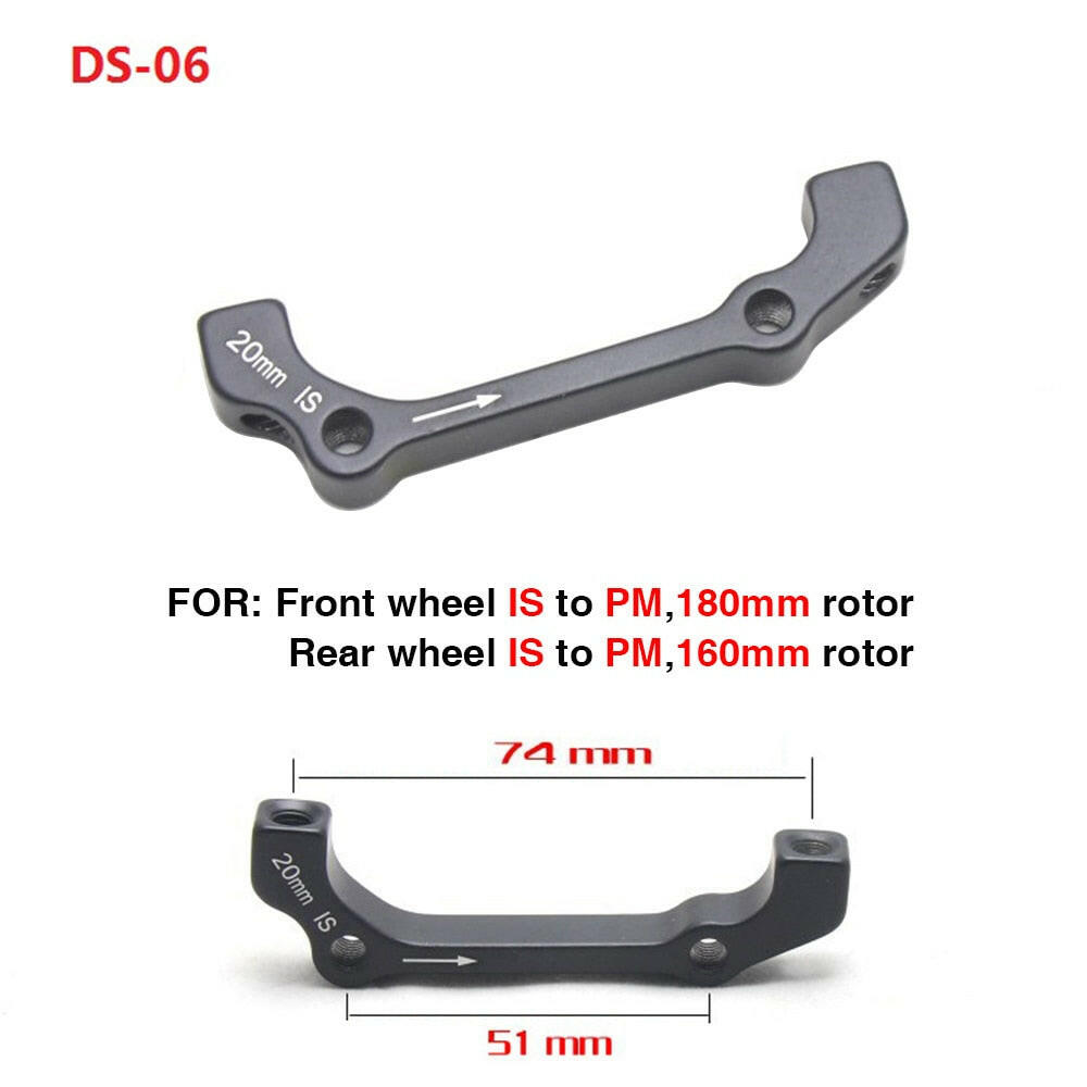 ZTTO Ultralight MTB Bike Disc Brake Bracket IS PM A B to PM A Disc Brake Mount Adapter For 140mm 160mm 180mm 203mm Brake rotor-WAYBIKER