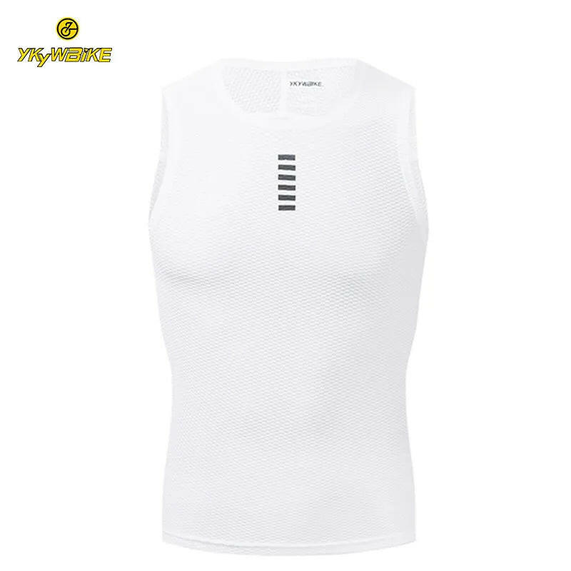 YKYWBIKE Men Cycling Base Layer Vest Summer 2022 Ride Jersey MTB Bike Bicycle Mesh Underwear Cycle Clothing-WAYBIKER