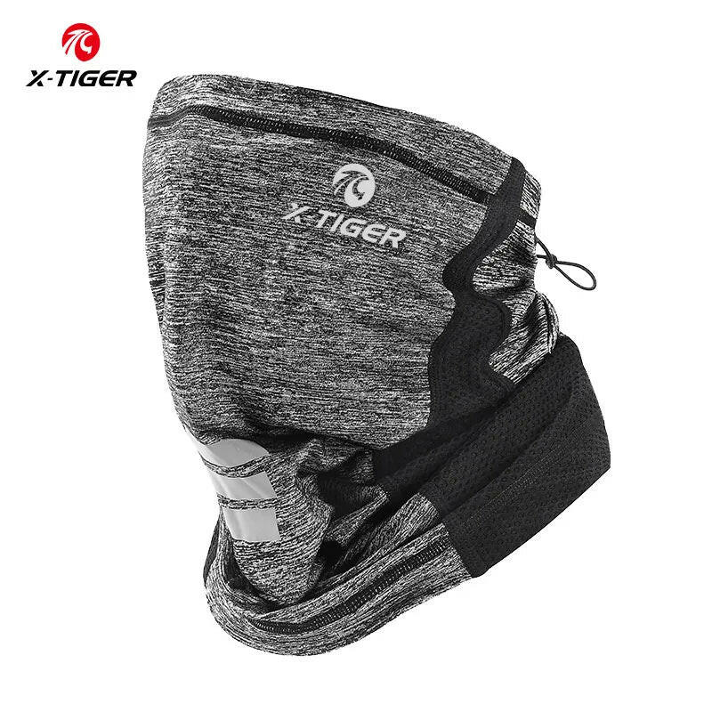 X-TIGER Sport Face Mask Cycling Fishing Training Absorb Sweat Face Scarf Neck Gaiter Bicycle Summer Breathable Face Bandana-WAYBIKER