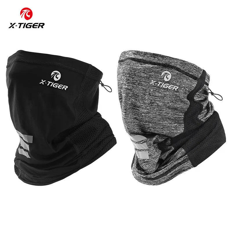 X-TIGER Sport Face Mask Cycling Fishing Training Absorb Sweat Face Scarf Neck Gaiter Bicycle Summer Breathable Face Bandana-WAYBIKER