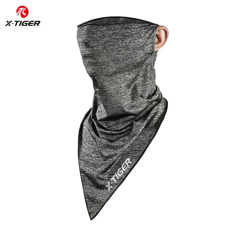 X-TIGER Face Mask Ice Fabric Sport Headband Summer Running Motorcycle Fishing Cycling Equipments Sun Protection Bicycle Bandana