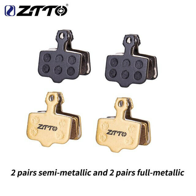 ZTTO 4 Pairs MTB Bike Semi Metallic/Full-Metallic Brake Pads For Avid Elixir R/CR/CR-MAG/E1/E3/E5/E7/E9/X0/XX/DB1/DB3/DB5 NUTT-WAYBIKER