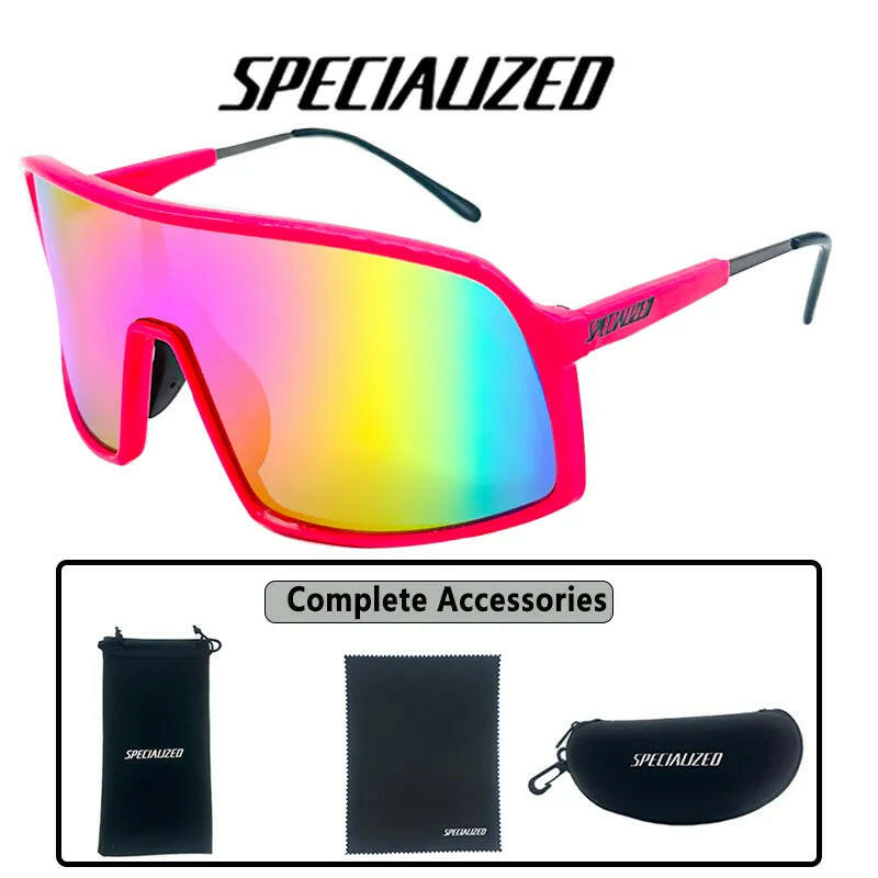 SPECIAUZED Photochromic Cycling Sunglasses UV400 MTB Riding Sun glasses Men Women Road Bike Goggles Outdoor Runing Glasses