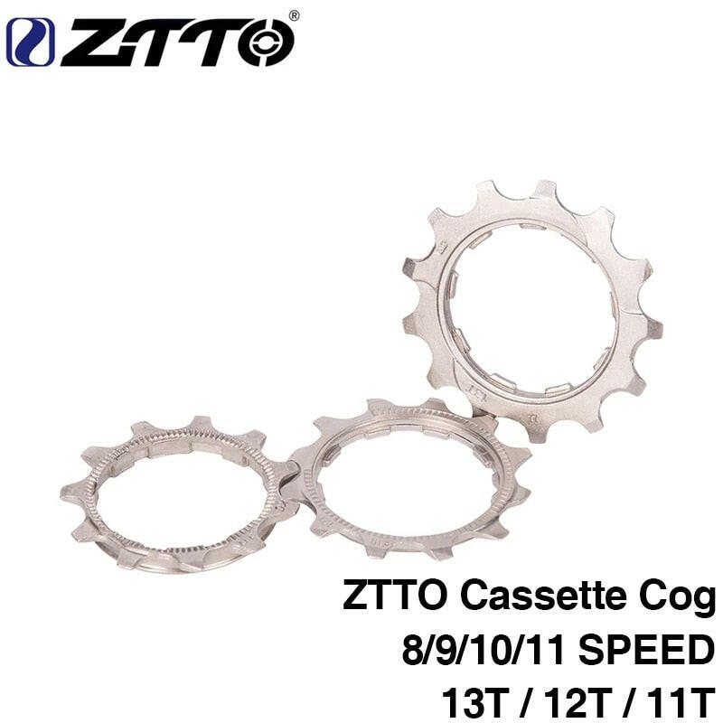 ZTTO 1pcs MTB Bike Bicycle Cassette Cog 8 9 10 11 12 Speed 11T 12T 13T Freewheel Parts For MTB K7 Cassette MTB Bicycle Parts