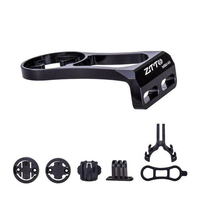 ZTTO New Bicycle Stem Computer Mount For Garmin Cateye Bryton GPS GoPro Sports Camera Light Holder Road Bike Handlebar Extension-WAYBIKER