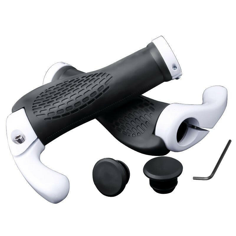 X-TIGER Bicycle Grips MTB Rubber Handlebar Grips Shockproof Anti-Slip Racing Road Bike Grips Ergonomic Lock Cycling Handlebar