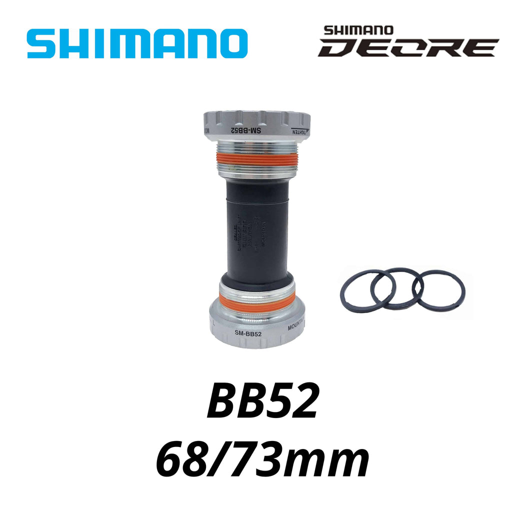 Shimano Deore SM-BB52 MT500 XT MT800 MT801 Hollowtech Mountain Bike Bottom Bracket 68 73 MM m6000 m4100 m7000 m8000 Chainwheel-WAYBIKER