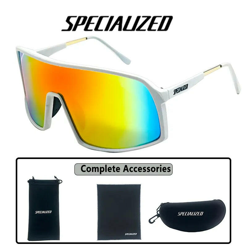 SPECIAUZED Photochromic Cycling Sunglasses UV400 MTB Riding Sun glasses Men Women Road Bike Goggles Outdoor Runing Glasses