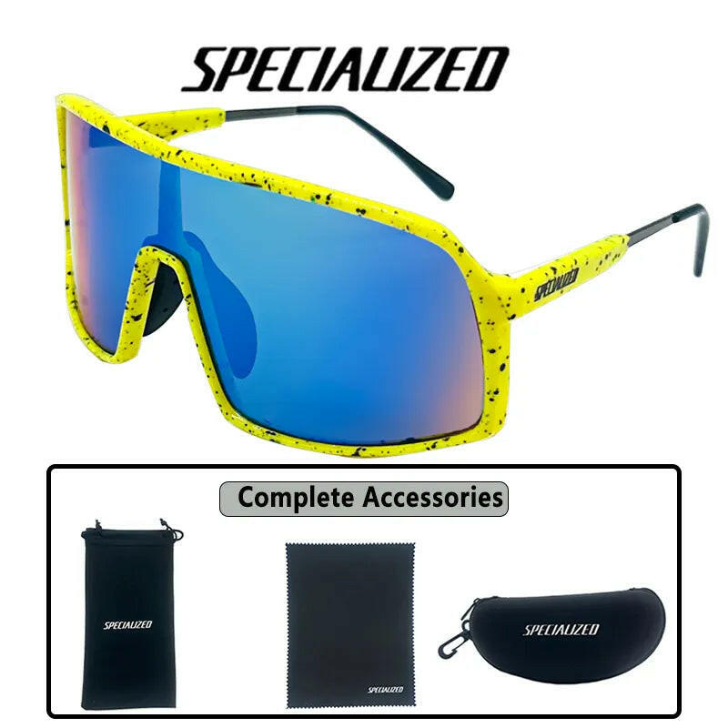 SPECIAUZED Photochromic Cycling Sunglasses UV400 MTB Riding Sun glasses Men Women Road Bike Goggles Outdoor Runing Glasses