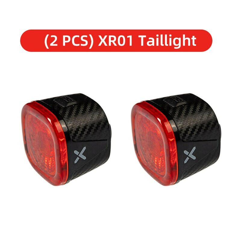 XOSS XR01 Smart Tail Light Auto Brake Sensing Waterproof Rechargeable Bicycle Light Rear Warn Cycling Taillight Bike Accessories