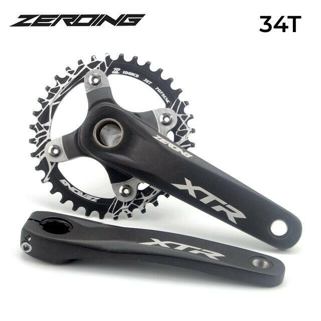 XTR XT SLX 104BCD Bike Crank 170mm Crankset 32T 34T 36T 38T Sprocket With Bottom Bracket 10 11 12speed Mountain Bicycle Crankset