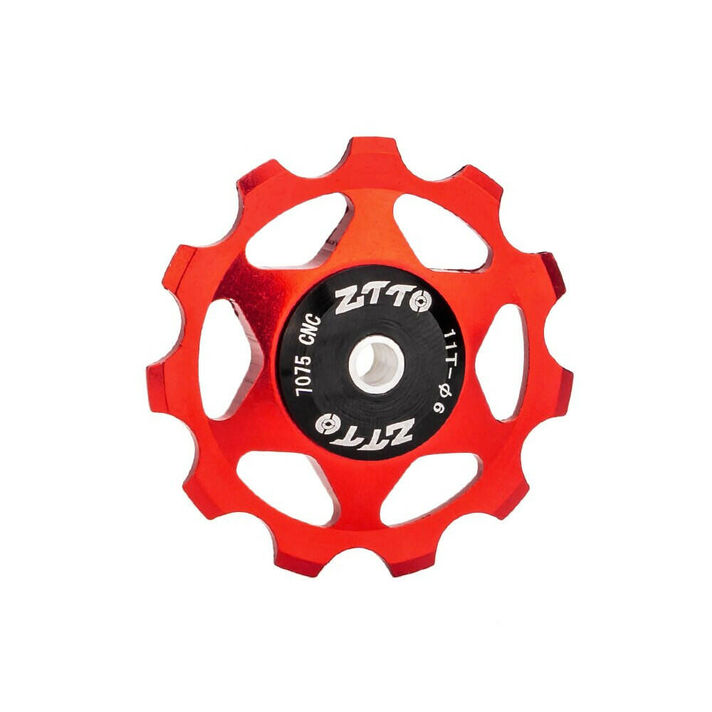 ZTTO 11T 13T MTB Bicycle Rear Derailleur Jockey Wheel Steel Bearing Pulley AL7075 CNC Road Bike Guide Roller Idler 4mm 5mm 6mm