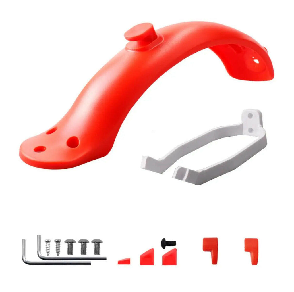 Scooter Mudguard for Xiaomi Mijia M365/Pro Electric Scooter Fender with Rear Taillight Back Guard Wing Bracket and Cable-WAYBIKER