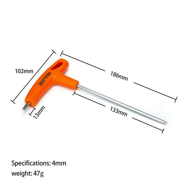 ZTTO Hex key Allen Wrench Hand Tool 2/2.5/3/4/5/6/8/10mm Universal Quick Snap Adapter 2 in1 Ball/Flat Head Chrome Vanadium Steel