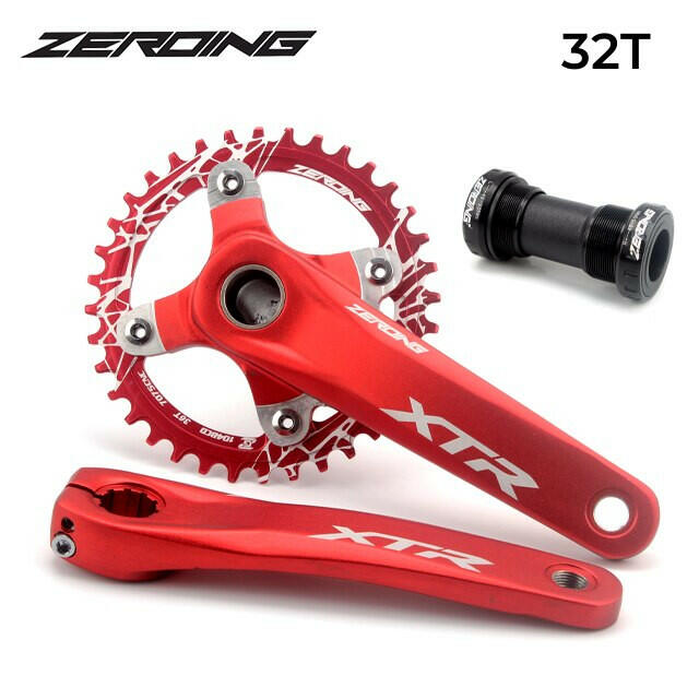 XTR XT SLX 104BCD Bike Crank 170mm Crankset 32T 34T 36T 38T Sprocket With Bottom Bracket 10 11 12speed Mountain Bicycle Crankset