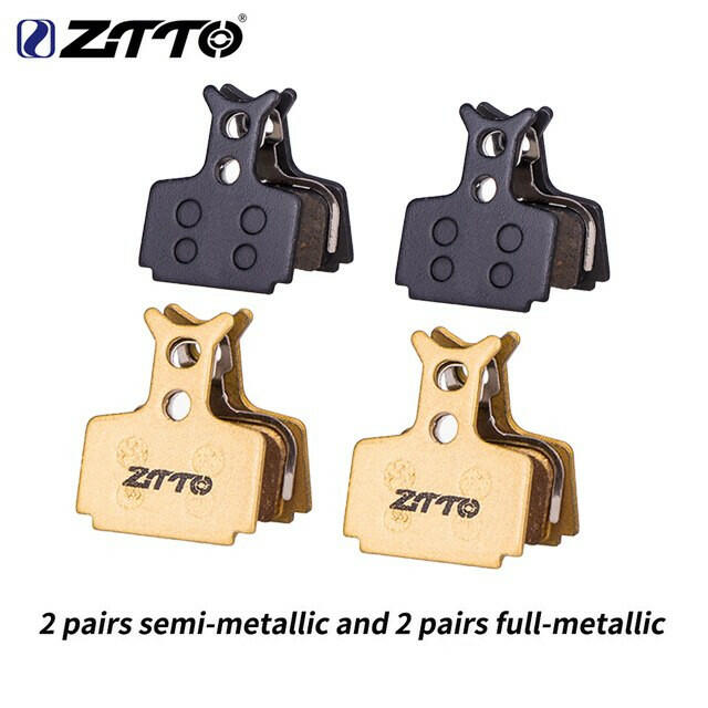 ZTTO 4 Pairs Bicycle Semi/Full-Metallic Brake Pads For Formula R1 R1R RO RX T1 The Mega The One The One FR CR3 C1 E-BIKE Parts