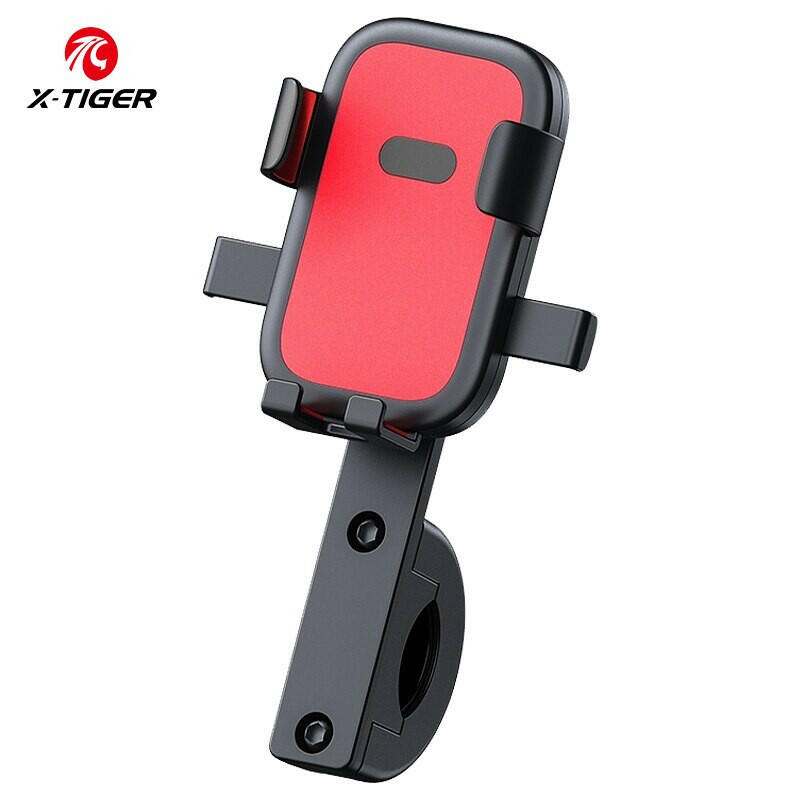 X-TIGER Bike Phone Holder Adjustable Handlebar of Motorcycle Phone Mount Stand Mountain Scooter Phone Clip for iphone 14 Pro Max-WAYBIKER