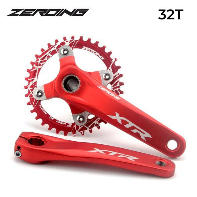 XTR XT SLX 104BCD Bike Crank 170mm Crankset 32T 34T 36T 38T Sprocket With Bottom Bracket 10 11 12speed Mountain Bicycle Crankset