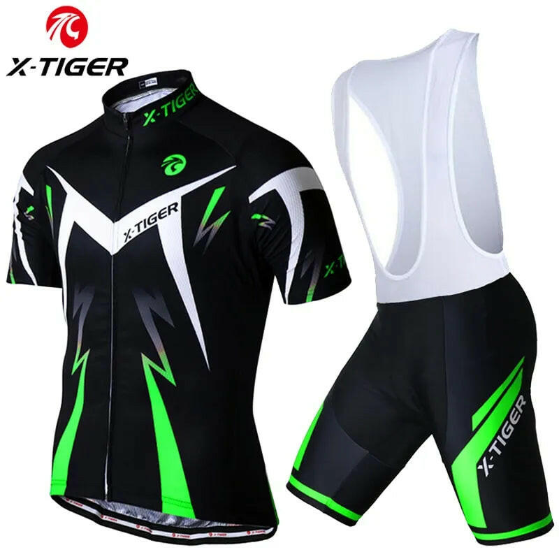 X-TIGER Pro Cycling Jersey Set Summer Men Cycling Wear Mountain Bicycle Clothing MTB Bike Riding Clothes Cycling Suit-WAYBIKER