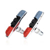 ZTTO 1 Pair Road Bike Brake Pads Shoes V-Brake Pads MTB Mountain Bicycle Brake Shoes Block Durable Rubber Brake Anti-resistance