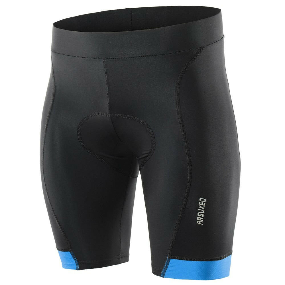 Men Summer Cycling Shorts Quick Dry Breathable Gel Padded Bike Riding Biking Compression Shorts Tights-WAYBIKER