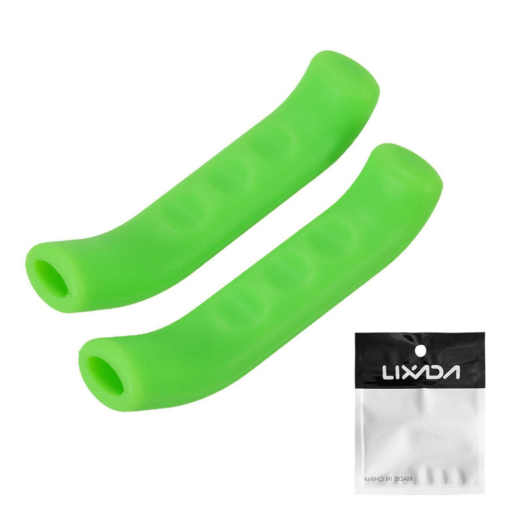 Lixada 2pcs Bike Brake Lever Covers Bicycle Grips Protectors Sleeves for Mountain Bike Road Bike-WAYBIKER