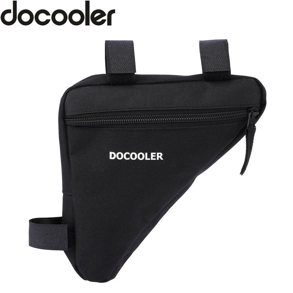 Docooler Triangle Cycling Bike Bicycle Front Saddle Tube Frame Pouch Bag Holder Outdoor Bag-WAYBIKER