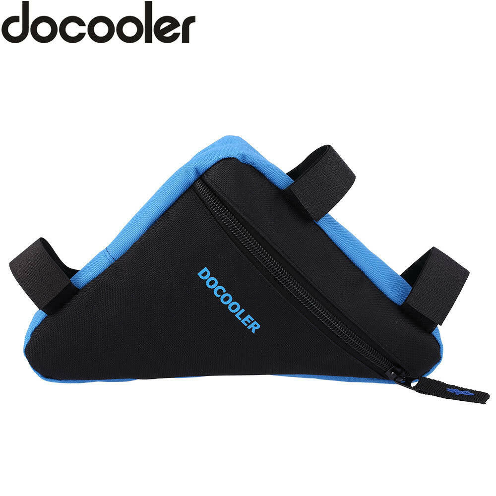 Docooler Triangle Cycling Bike Bicycle Front Saddle Tube Frame Pouch Bag Holder Outdoor Bag-WAYBIKER