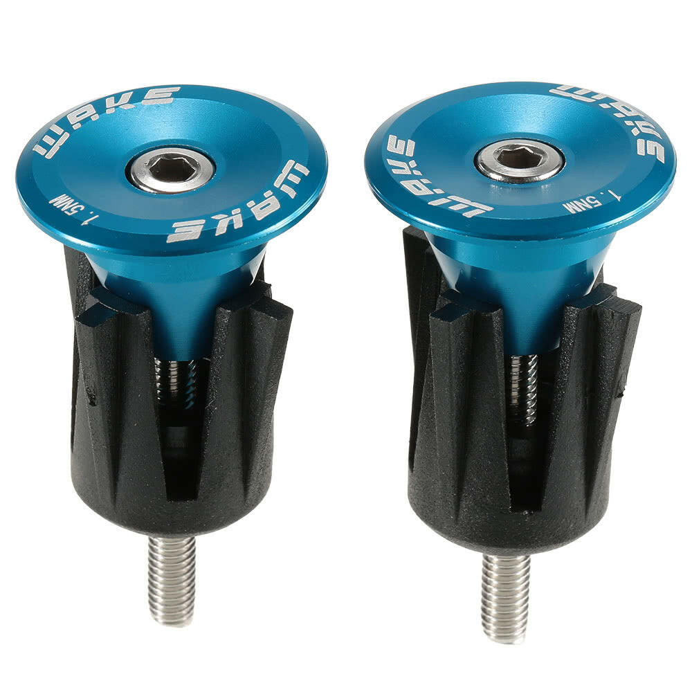 1 Pair Bicycle Bike Aluminum Handlebar Grip End Plug Handle Bar End Caps Handle Grip End Stoppers