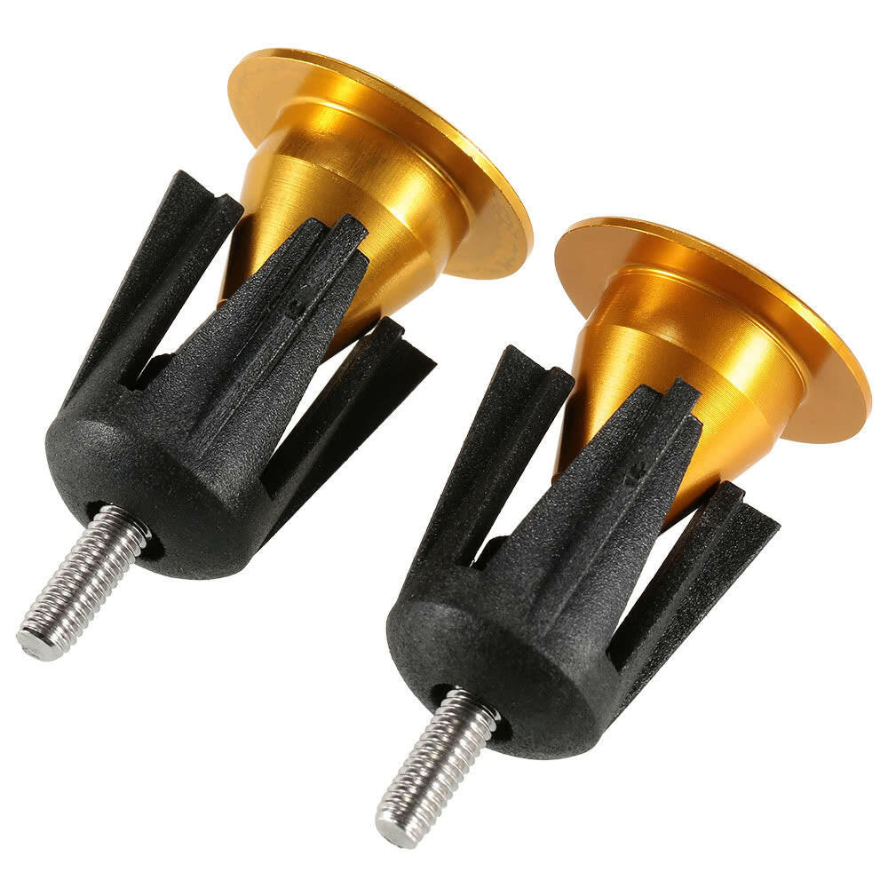 1 Pair Bicycle Bike Aluminum Handlebar Grip End Plug Handle Bar End Caps Handle Grip End Stoppers