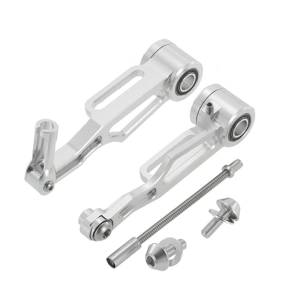 Lixada Aluminum Alloy Folding Bike Long Arm V-brake Bike Front Brake Caliper Set for 16in / 18in / 20in Folding Bike-WAYBIKER